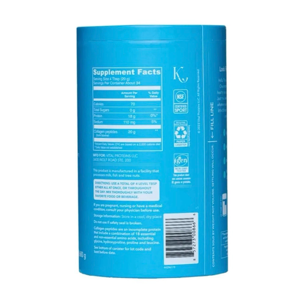 Colágeno Peptidos Vital Proteins (680 gramos)