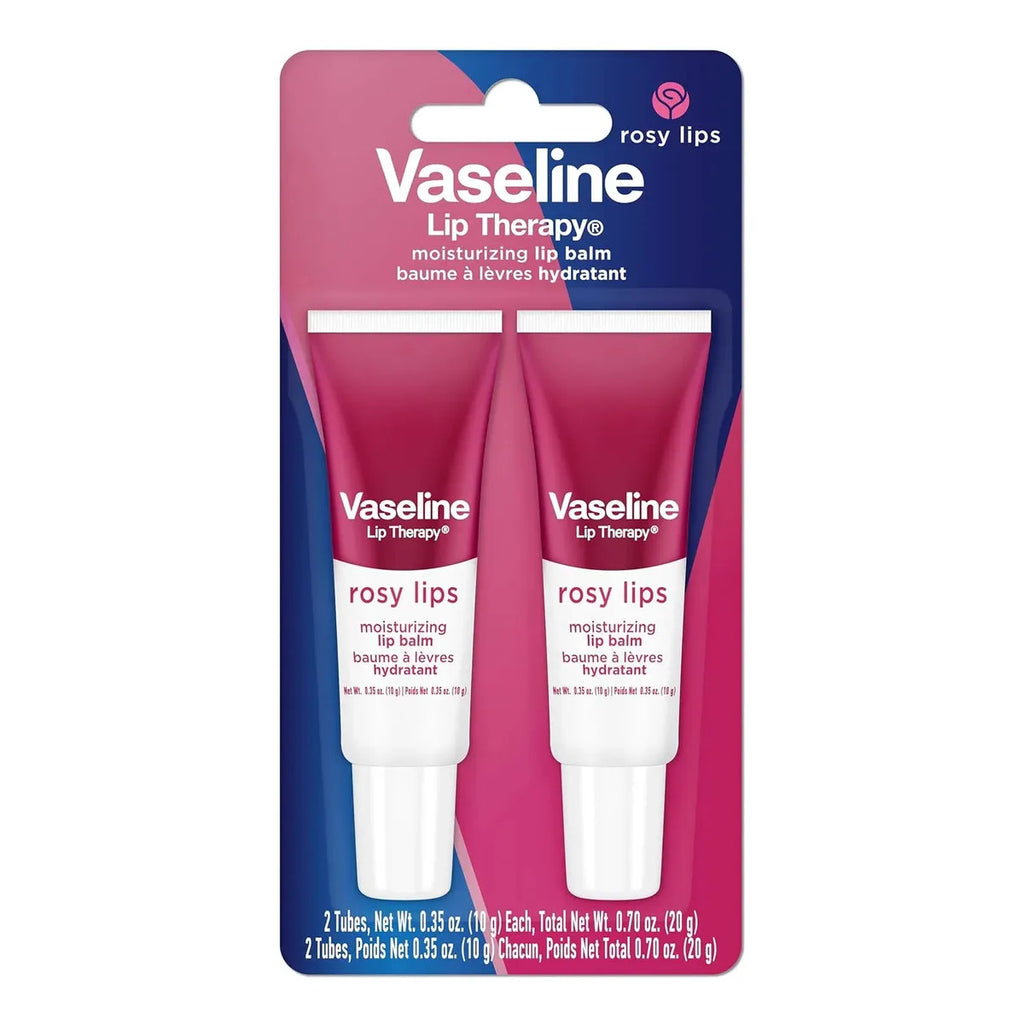 Hidratante de Labios Lip Balm Rosy Lips Vaseline (2 unidades)