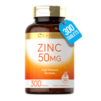 Zinc Carlyle 50mg (300 tabletas)