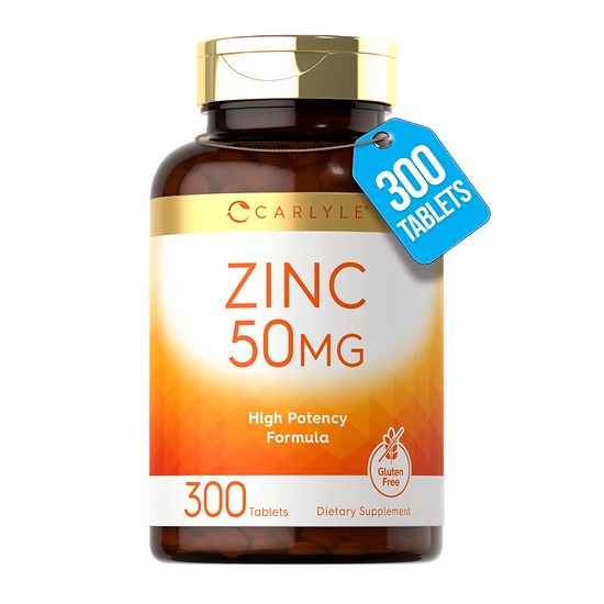 Zinc Carlyle 50mg (300 tabletas)