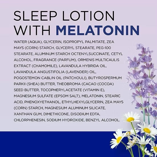 Loción Corporal con Melatonina y Aceites Esenciales Dr. Teals (226g)
