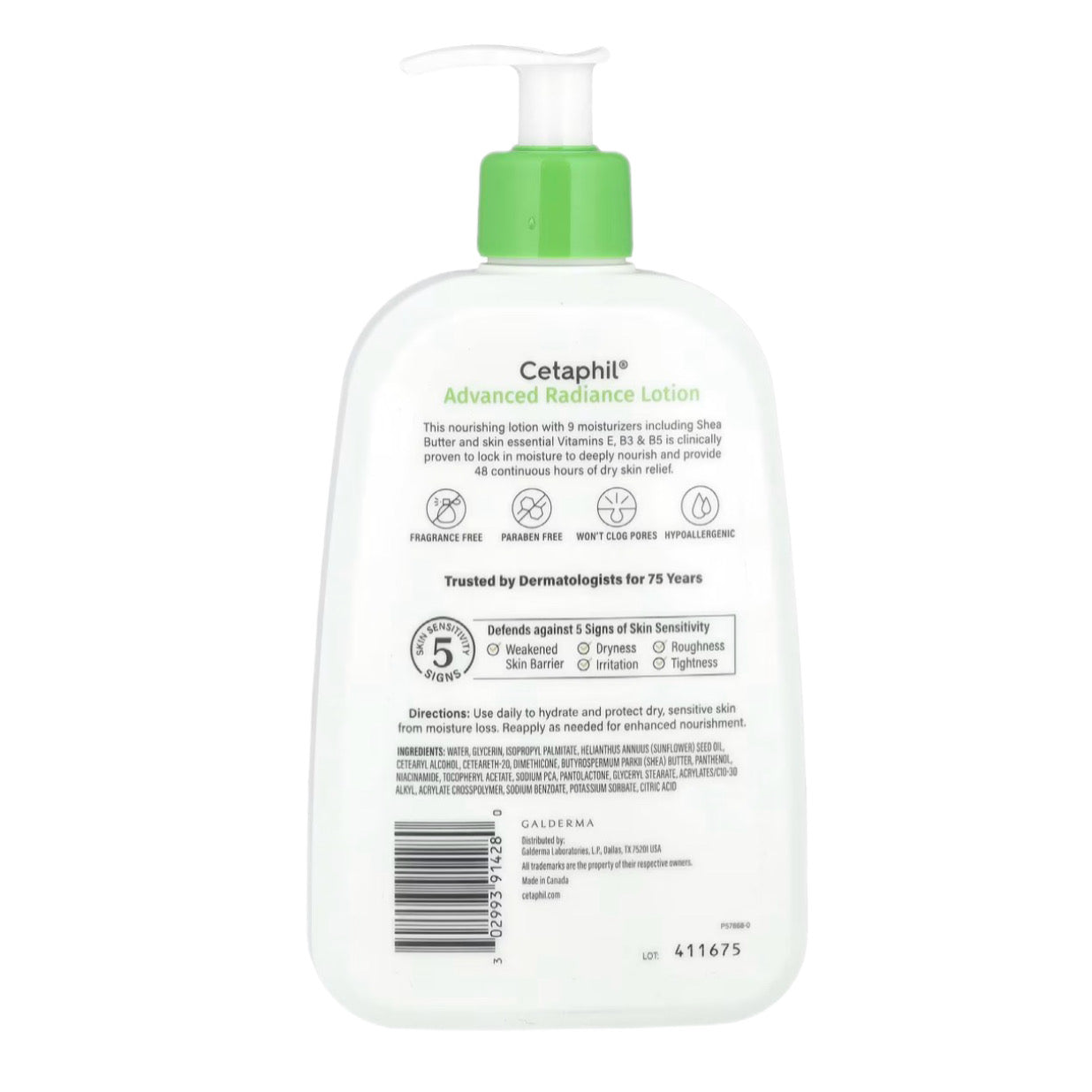 Loción Corporal Advanced Radiance (473ml) Cetaphil