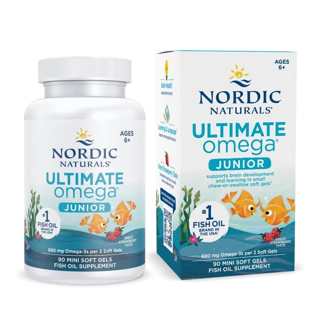 Ultimate Omega Junior Nordic Naturals (90 mini cápsulas)