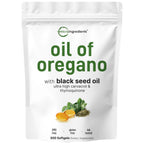 Aceite de Orégano Microingredients (300 cápsulas)