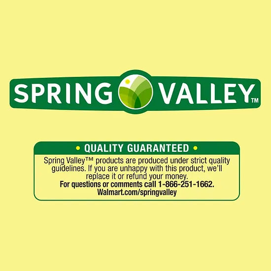 Calcio, Magnesio y Zinc + Vitamina D Spring Valley (250 tabletas)