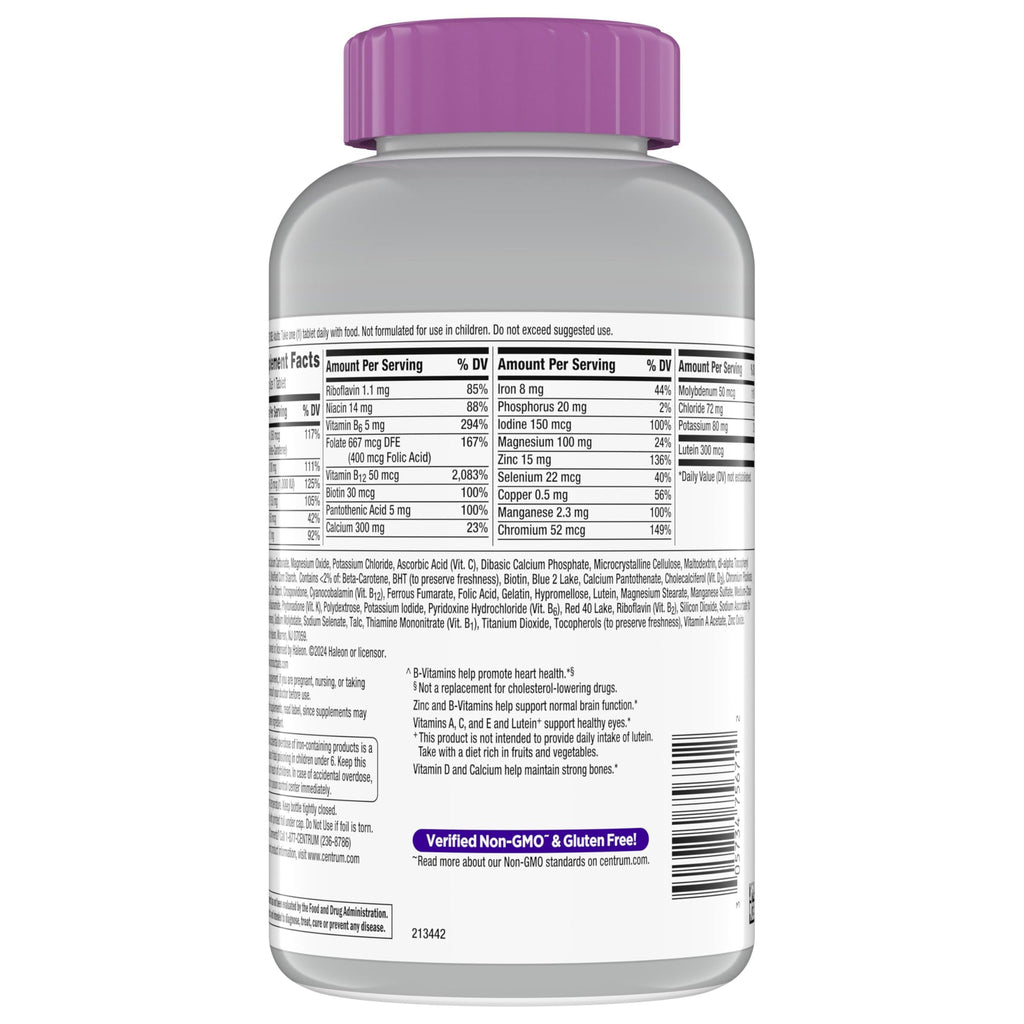 Centrum Silver Mujer 50+ (200 tabletas)