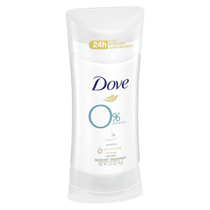 Desodorante Dove Sensitive 0% aluminio (74g)
