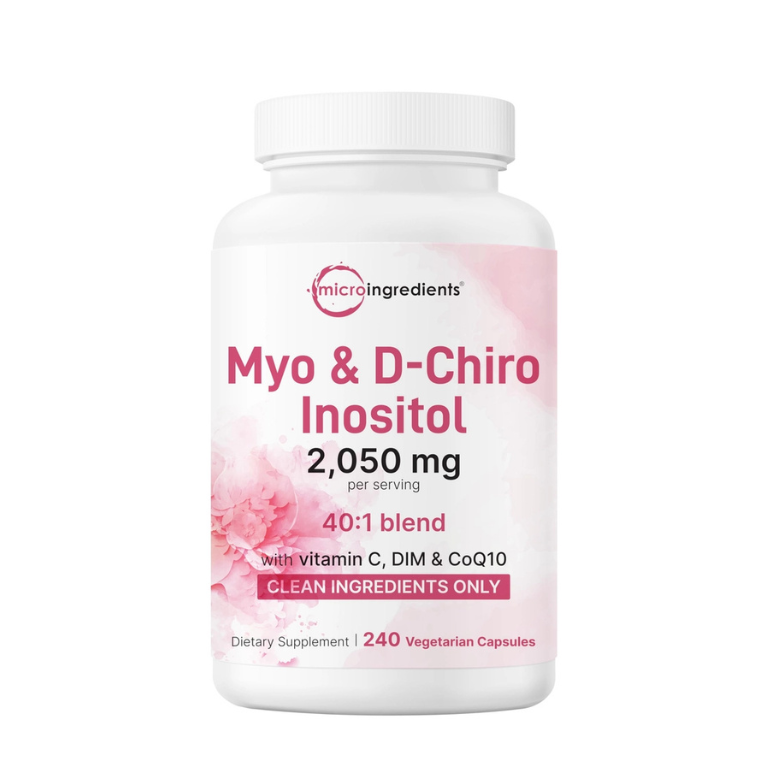Myo and D-Chiro Inositol Microingredients (240 cápsulas)