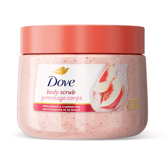 Exfoliante Corporal Dove White Peach & Crushed Rice (425g)