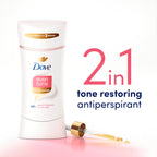 Desodorante Antitranspirante Dove Even Tone Peach Blossom & Rice Milk (74g)