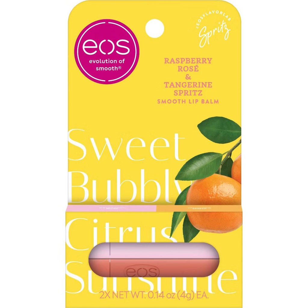 Hidratante de Labios EOS Sweet Bubbly Lip Balm (2 Unidades)
