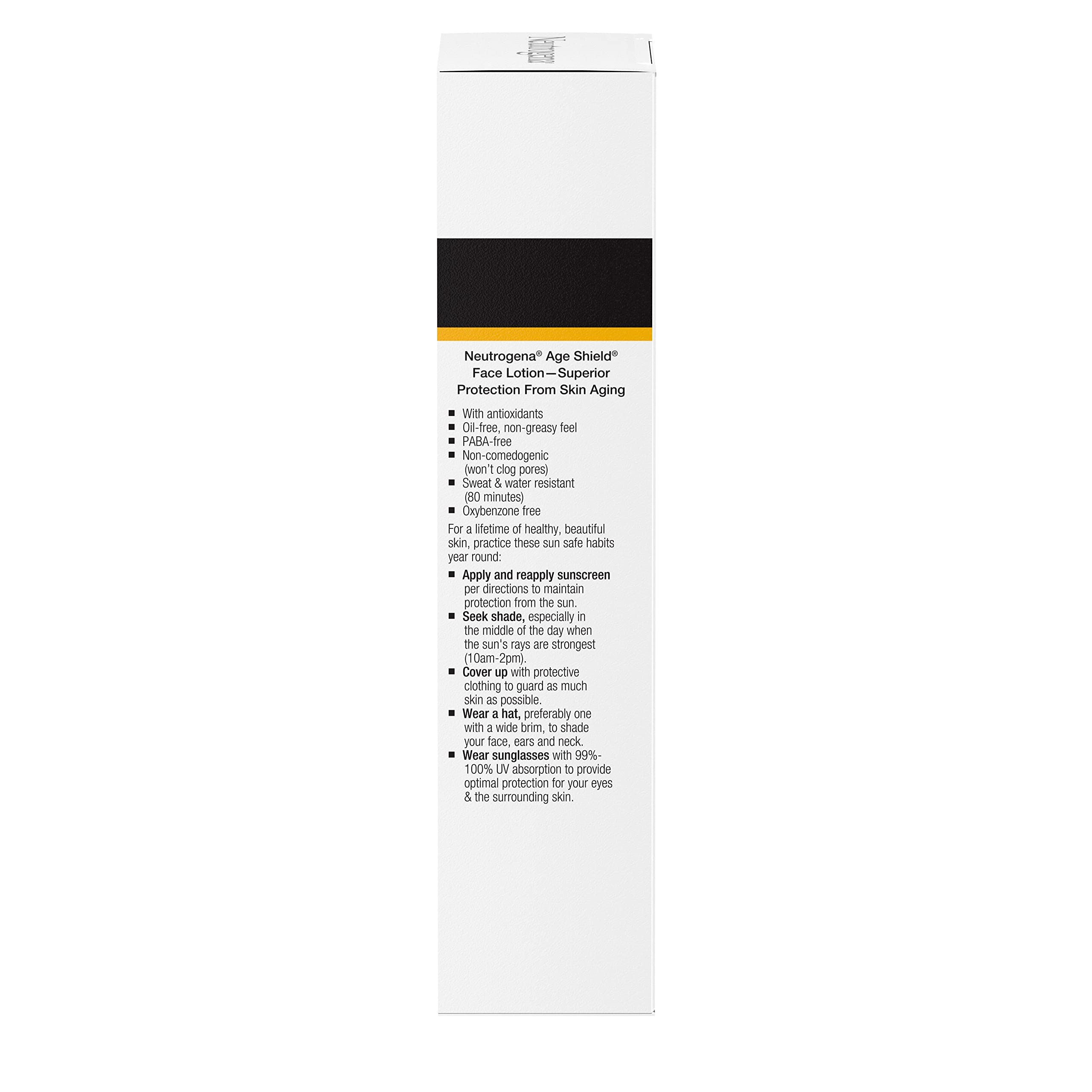 Protector Solar Neutrogena Age Shield Face sin aceite con SPF 70 (88ml)