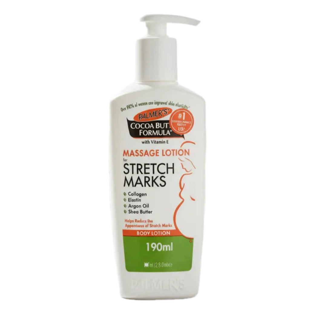 Crema Corporal de masaje con fórmula de manteca de cacao para estrías Palmer's (190ml)