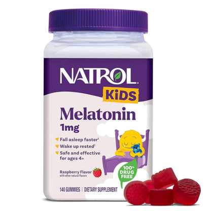 Melatonina Kids NATROL 1mg (140 gomitas)
