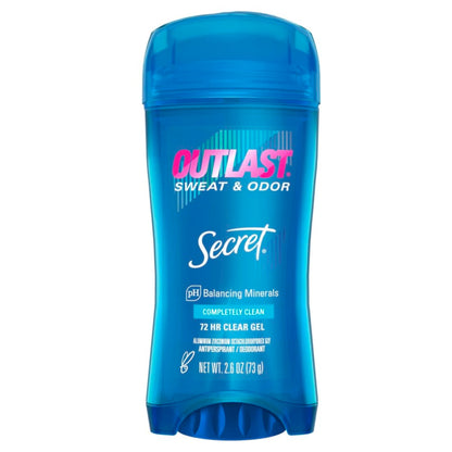 Desodorante Secret Outlast Clear Gel (73g)