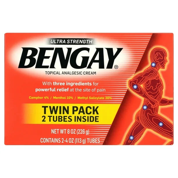 Crema Ultra Strength BENGAY Pack X2 (113 gramos)