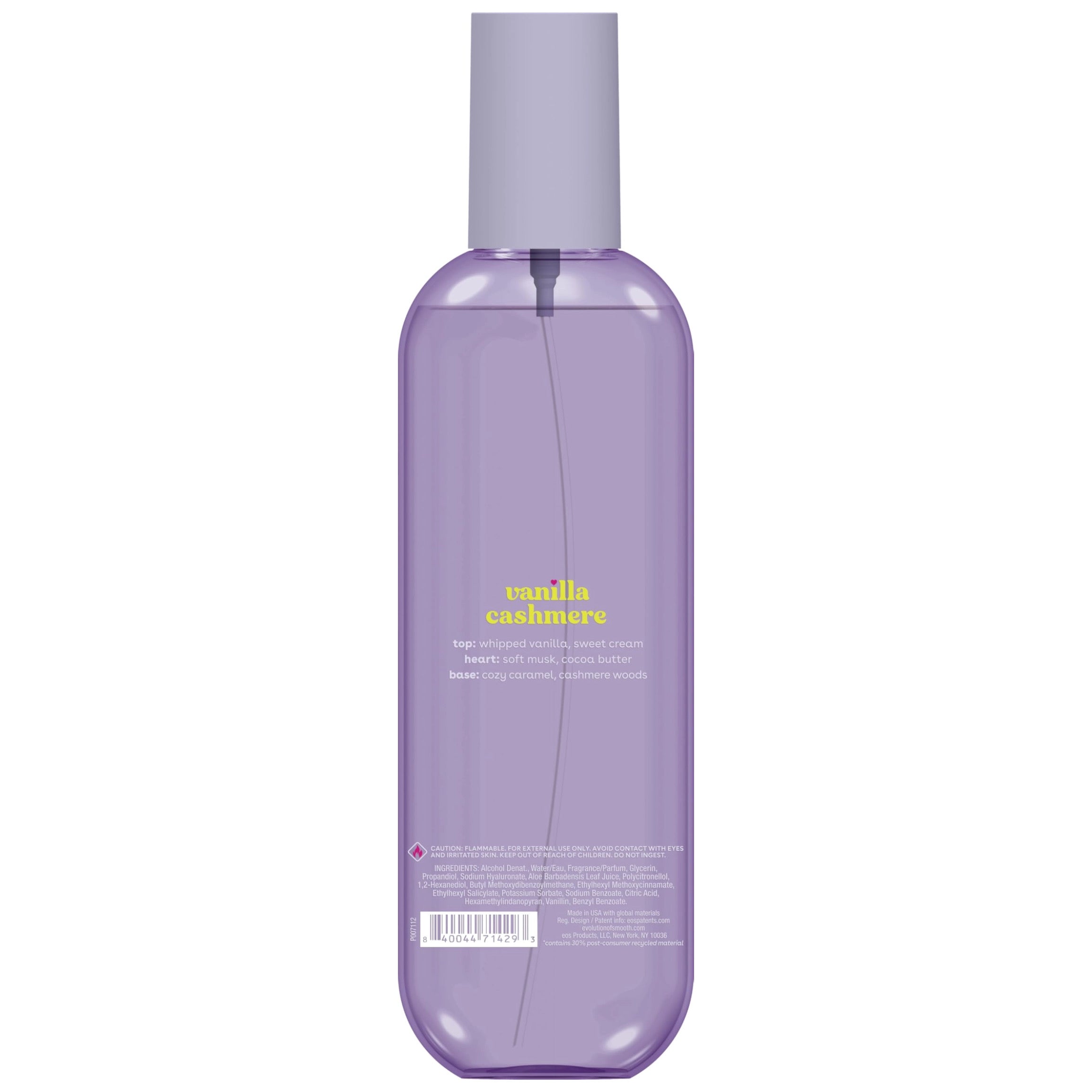 Spray Corporal EOS Vainilla Cashmere (177ml)