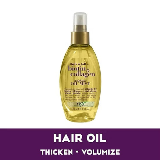 Aceite Capilar Thick & Full Biotin & Collagen OGX (118ml)