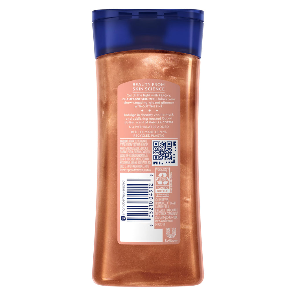 Aceite Corporal Sunlit Glow Vaseline (200ml)