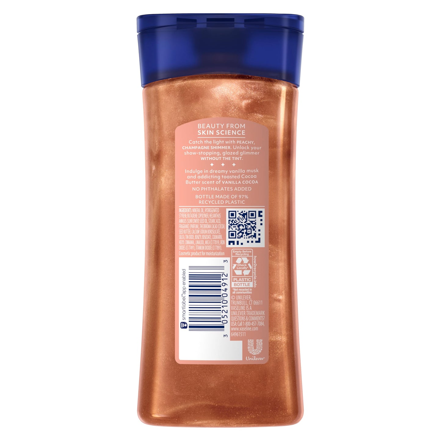 Aceite Corporal Sunlit Glow Vaseline (200ml)