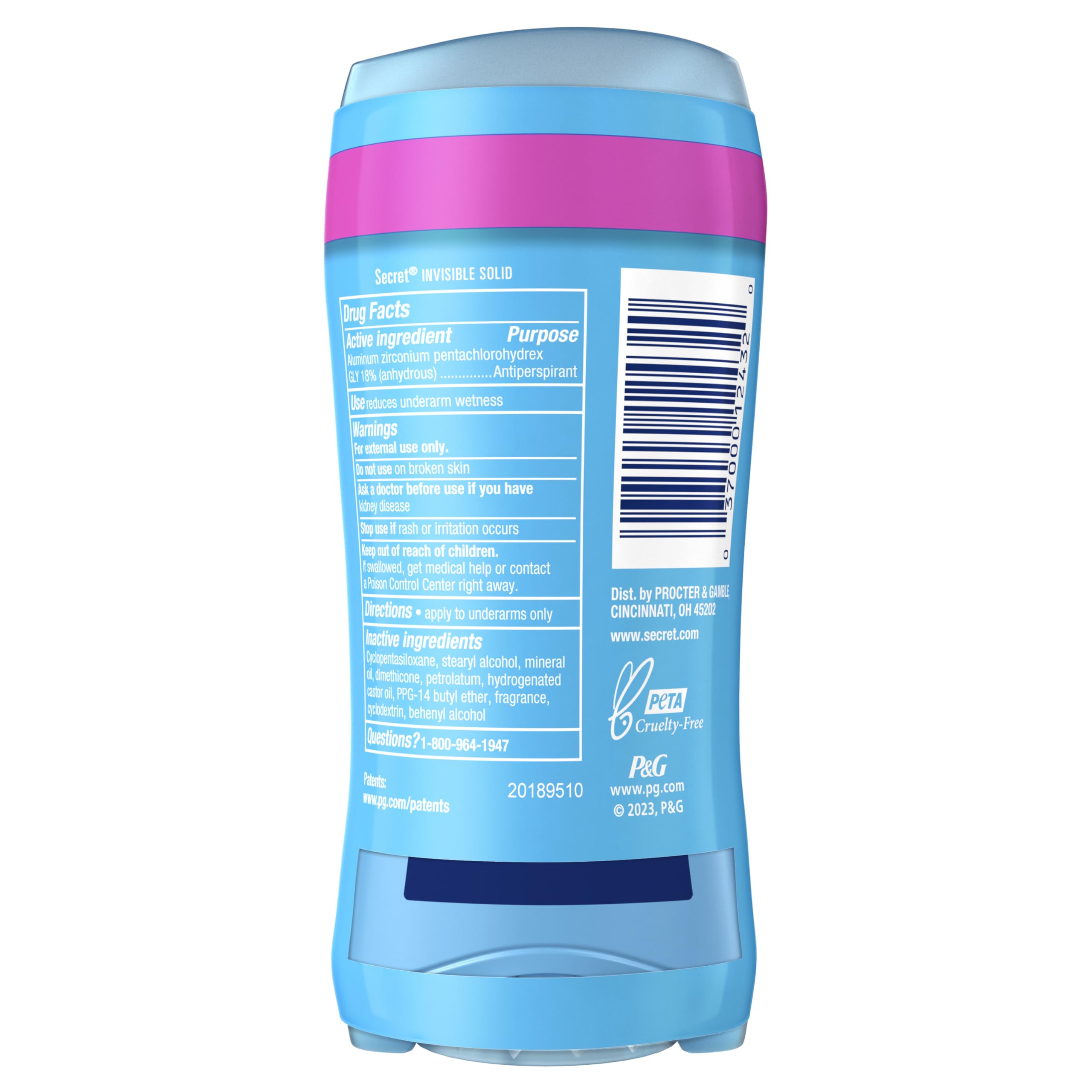 Desodorante Secret Powder Fresh(74g)