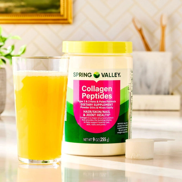 Colágeno Péptidos en polvo Spring Valley (255 gramos)