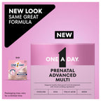 Multivitaminico Prenatal Advanced con Ácido Folico One A Day (90+90)