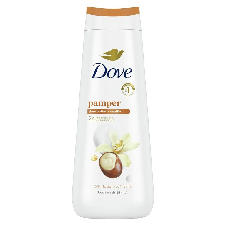 Jabón Corporal Dove Pamper (20 Oz)