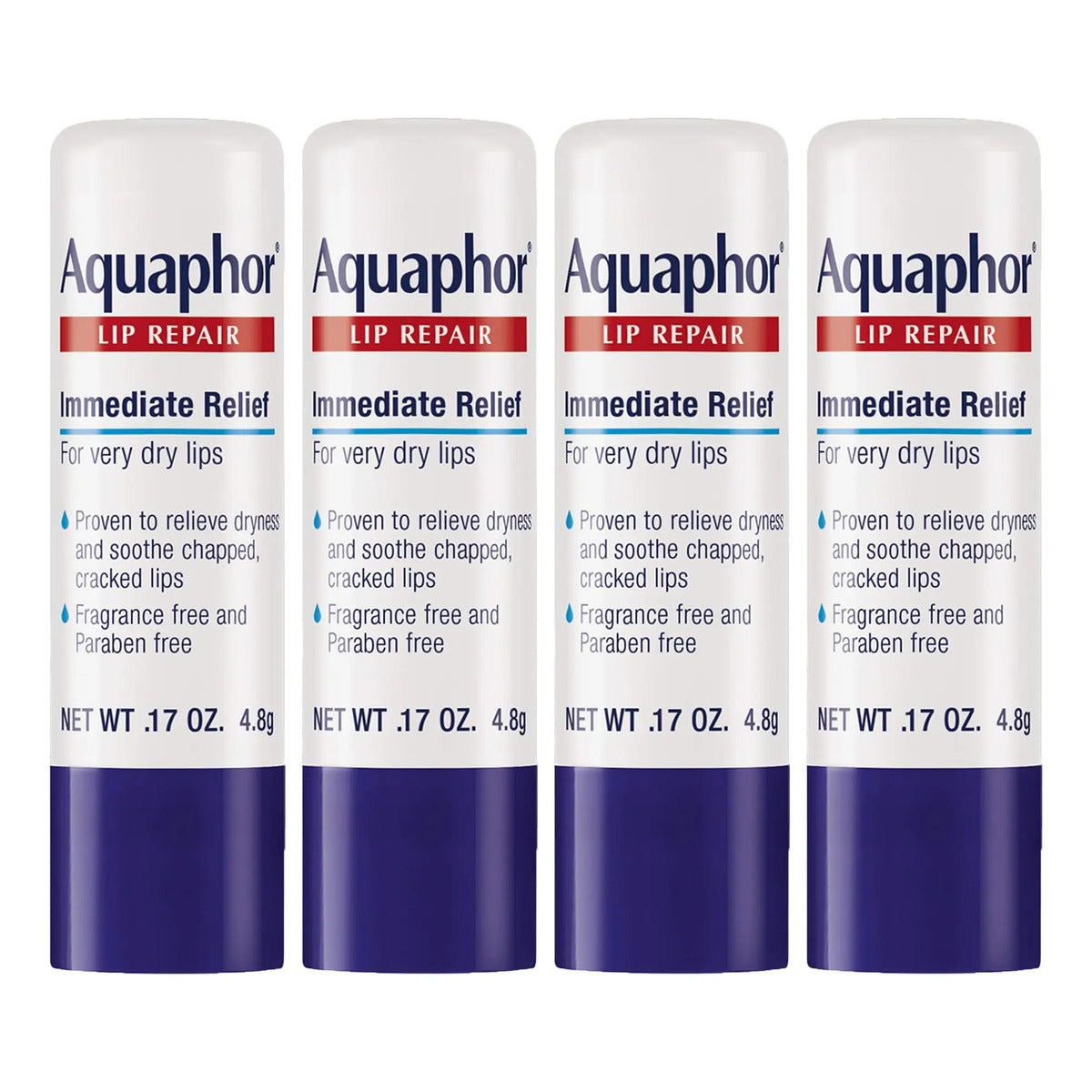 Hidratante de Labios Lip Repair Aquaphor (4 unidades)