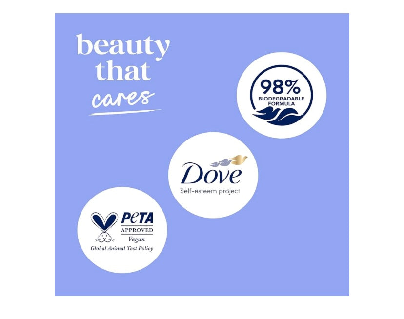 Jabón Corporal Dove manzanilla azul y leche de avena Anti-Stress (905ml)