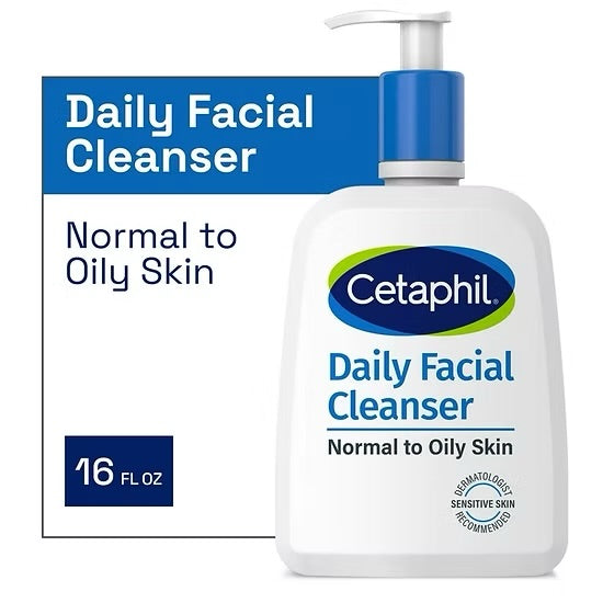 Loción Facial Limpiadora para Pieles Mixtas y sensibles (473ml) Cetaphil