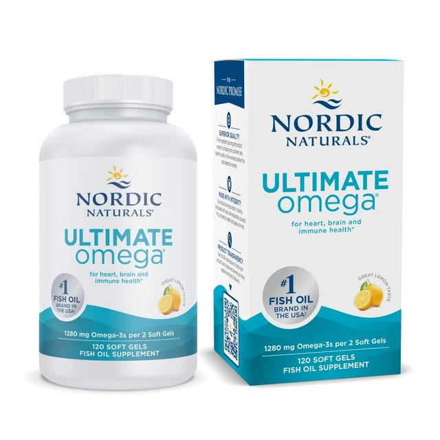 Ultimate Omega Nordic Naturals 1.280mg (120 cápsulas)