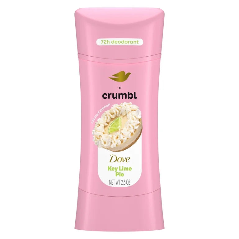 Desodorante Libre de Aluminio Dove x Crumbl Key Lime pie (2.6 Oz)