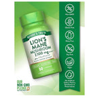 Melena de León Nature's Truth 2.100mg (50 cápsulas)