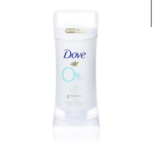 Desodorante Dove Sensitive 0% aluminio (74g)