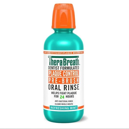 Enjuague Bucal para Control de Placa Sabor a Menta (473ml) Thera Breath