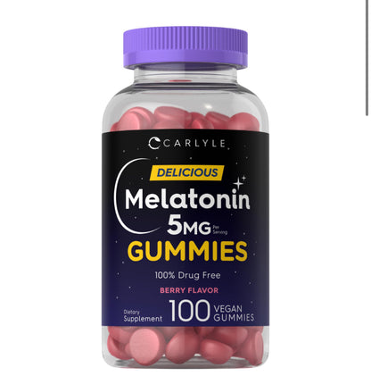 Melatonina Carlyle 5mg (100 gomitas)