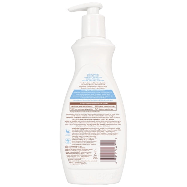 Crema Corporal de Manteca de Cacao para BebébPalmer's (400ml)