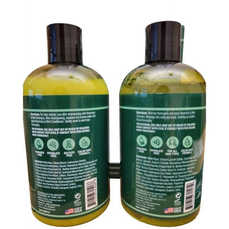 KIT Capilar (Shampoo y Acondicionador) Romero & Menta Difeel (355ml)