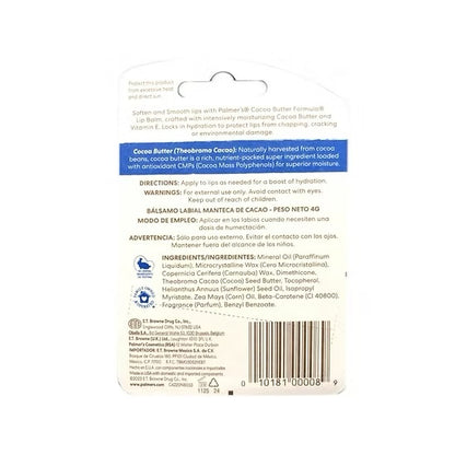 Hidratante de Labios con Manteca de Cacao Palmers (4g)