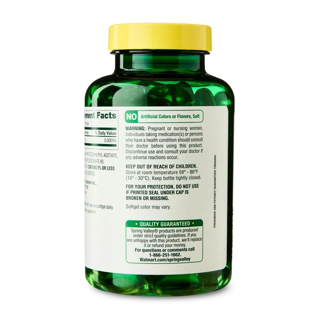 Vitamina E Kirkland 450mg (1.000IU) (100 Cápsulas)