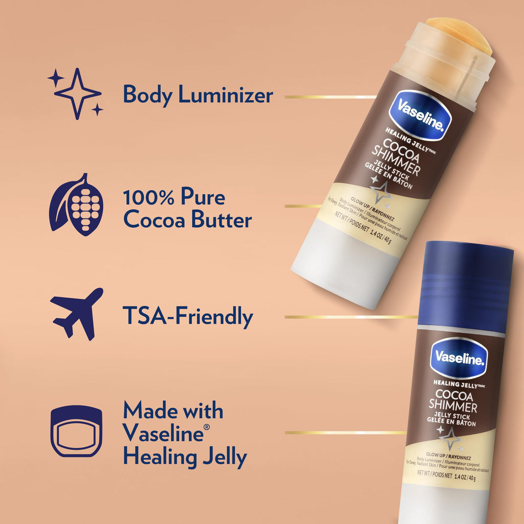 Manteca de Cacao en barra Brillante Vaseline (40g)