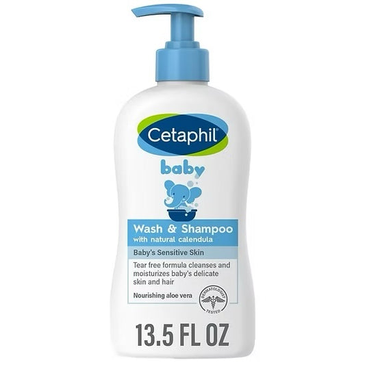 Jabón y Shampoo para bebé Cetaphil (399ml)