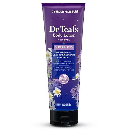 Loción Corporal con Melatonina y Aceites Esenciales Dr. Teals (226g)