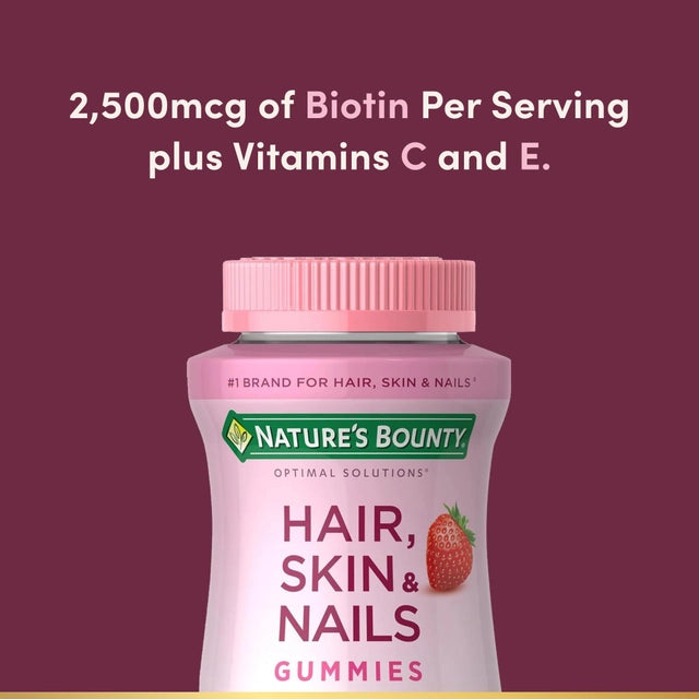Hair Skin and Nails Nature's Bounty (140 gomitas)