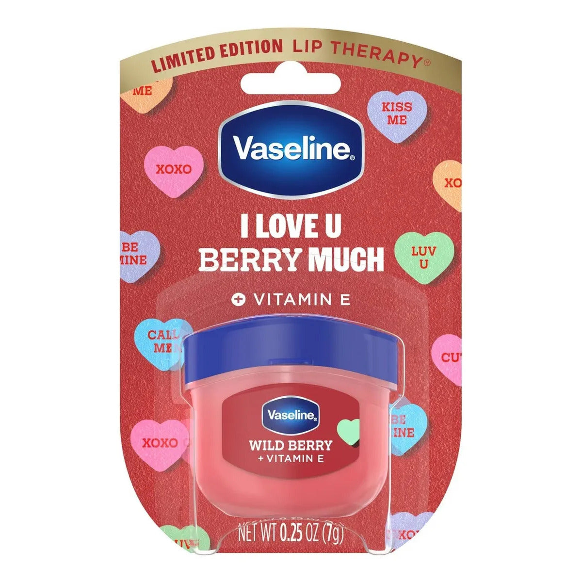 Hidratante de Labios Lip Therap Berry Much Vaseline (7g)