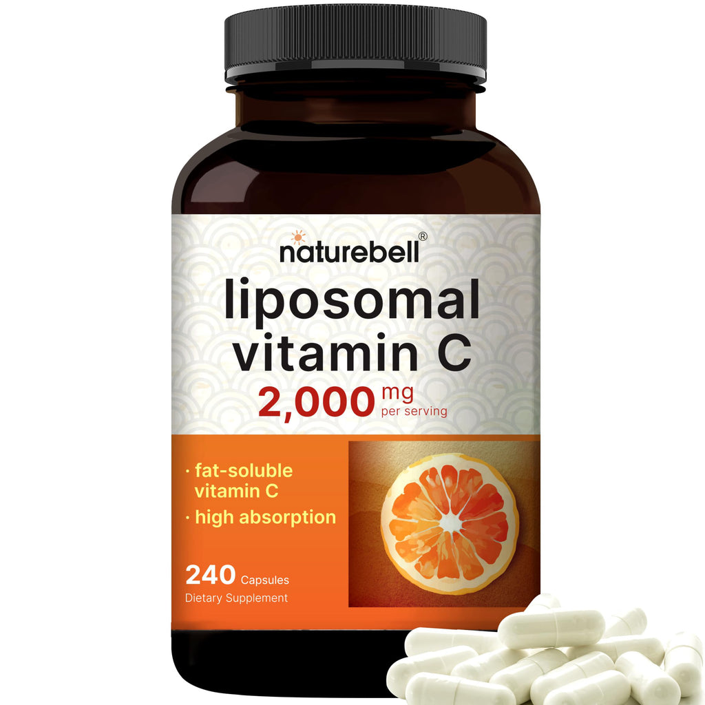 Vitamina C liposomal 2000 mg NatureBell (240 cápsulas)