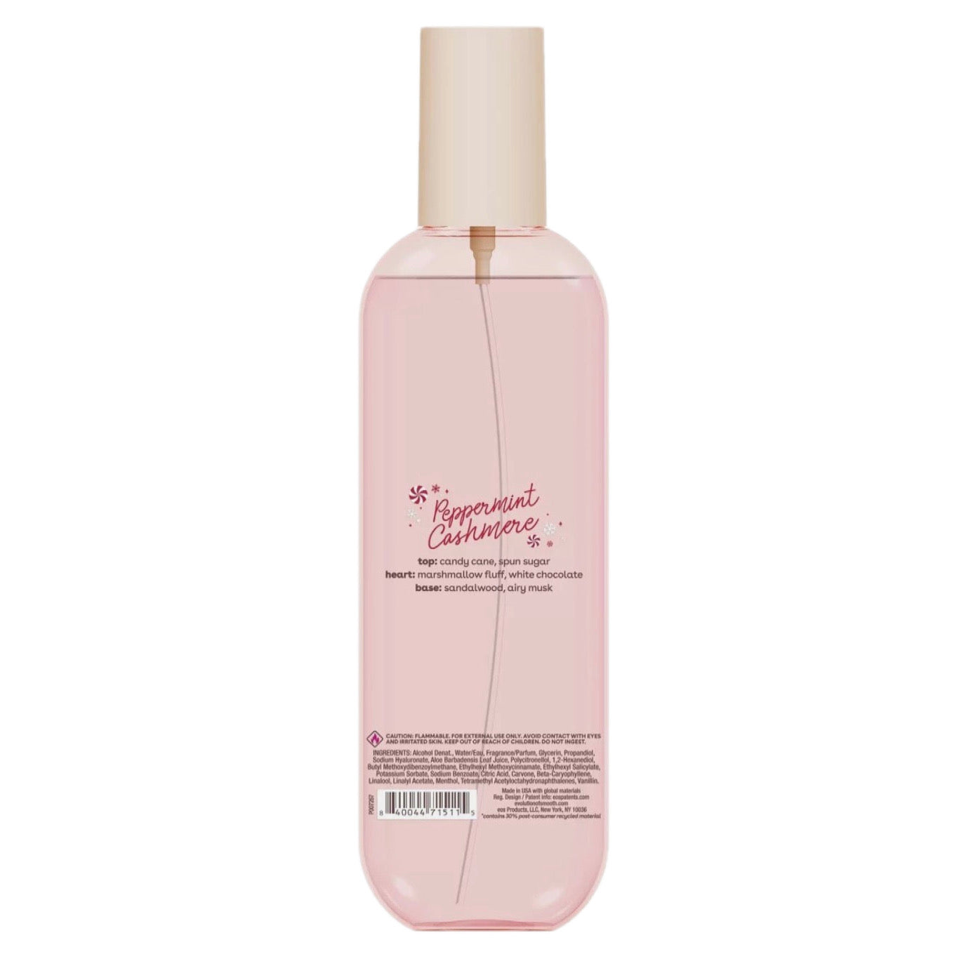 Spray Corporal EOS Peppermint Cashmere (177ml)