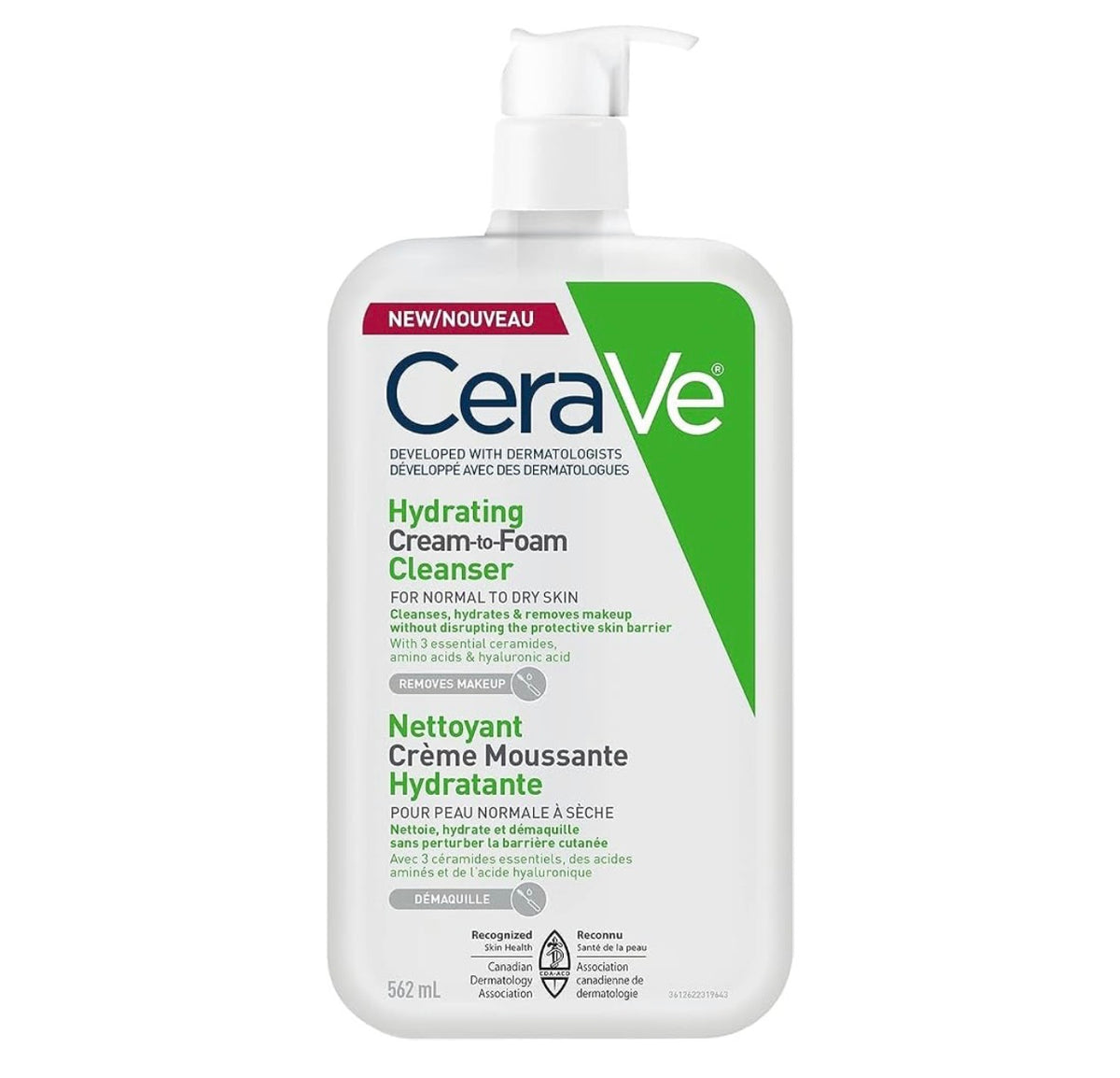 Limpiador Facial en Crema para piel normal a seca CeraVe (562ml)