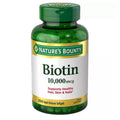 Biotina Nature's Bounty 10.000mcg (250 cápsulas)